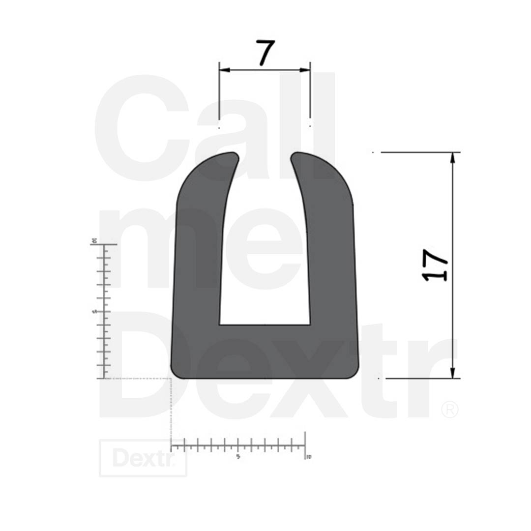 1 - 7mm met afmetingen