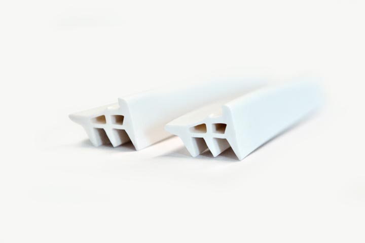 Extrusie glas rubber, glasdichting, aanslagprofiel